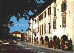 11862337 Bissone Lago Di Lugano Strassenpartie Bissone - Sonstige & Ohne Zuordnung