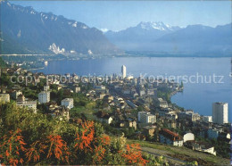 11862276 Montreux VD Lac Leman Et Les Dents Du Midi Montreux - Altri & Non Classificati