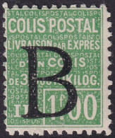 France 1936 Yt 105 Colis Postal Parcel Post MH* "B" Overprint - Mint/Hinged