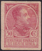 Spanish Guinea 1919 Sc 167 Ed 137s Imperf Variety MNG(*) - Spaans-Guinea