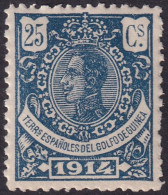 Spanish Guinea 1914 Sc 134 Ed 104 MNH** - Guinea Española