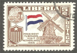 AC-26 Liberia Tubmans Netherlands Windmill Moulin Vent Windmolen Windmühle Molino Mulino Vento - Moulins