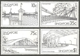 AC-9 Singapore Pont Cavanagh Coleman Sheares Elgin Bridge Brucke Ponte Puente Brug MNH ** Neuf SC - Ponti
