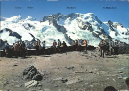 11862127 Zermatt VS Mit Gornergrat Castor Pollux Breithorn Und Kl Matterhorn  - Autres & Non Classés