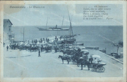 Cs114 Cartolina Casamicciola Lo Sbarcatoio Provincia Di Napoli 1929 - Napoli (Neapel)