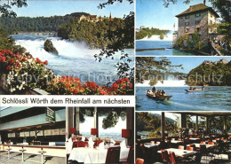 11860046 Neuhausen SH Restaurant Schloessli Woerth Rheinfall Neuhausen SH - Andere & Zonder Classificatie