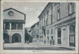 Cr309 Cartolina Rieti  Citta' Via Cintia Lazio - Rieti