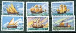 Sao Tome Et Principe  Yv 566/571 Ou Mi 598/603 Ob TB  Bateau   - Sao Tome Et Principe