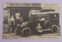 ST BONNET LE TRONCY"TORPEDO COMMERCIALE CARROSSERIE MANSON"REPRODUCTION - Autres & Non Classés