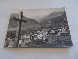 SAINT DALMAS VALDEBLORE ( 06 Alpes Maritimes ) VUE GENERALE CLICHER PAS COURANT 1963 - Altri & Non Classificati