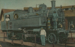 Ungarischen Staatsbahn  Tenderlokomotive - Gebaut Zu Budapest 1908 - Trenes