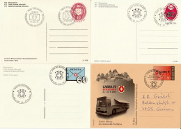 Schweiz Suisse 1976/2001: GABRA 1-4 BURGDORF Stempel PASSEND > Oblitération CORRESPONDANT > MATCHING Postmark - Ganzsachen