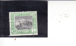 SUDAN  1951 - Yvert  110° -  Serie Corrente - Soudan (1954-...)