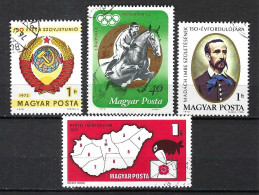 HONGRIE Ca.1972-73: Lot D'obl. - Used Stamps