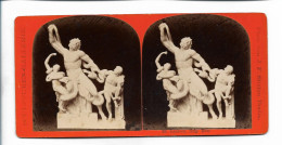TT0248/ Stereofoto Skulpturen-Gallerie  Lackoon  J.F.Stiehm, Berlin Ca.1885 - Altri & Non Classificati