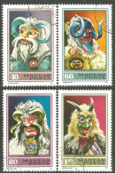 DS-8 Hongrie Hungary Costumes Masques Masks Dance Danse Theatre - Dans