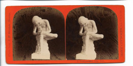 TT0254/ Stereofoto Skulpturen-Gallerie Dornauszieher J.F.Stiehm, Berlin Ca.1885 - Autres & Non Classés