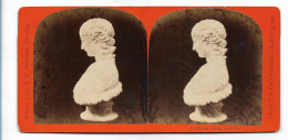 TT0258/ Stereofoto Skulpturen-Gallerie  Clytia  J.F.Stiehm, Berlin Ca.1885 - Autres & Non Classés