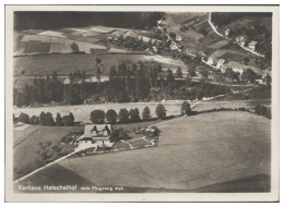 MW14474x/ Enztal Kurhaus Hetschelhof Foto AK Seltenes Strähle Lufbild 30er Jahre - Autres & Non Classés