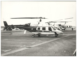 C5875/  Hubschrauber Foto 21 X 15 Cm 80er Jahre - Otros & Sin Clasificación