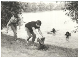 C5884/ Polizeitaucher Technische Gruppe  Foto 21 X 15 Cm 80er Jahre - Non Classés