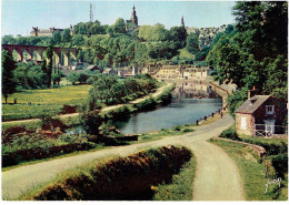 CPM FRANCE 22 COTE D'ARMOR DINAN - Vue Générale Sur La Ville Et La Rance - 1967 - Dinan