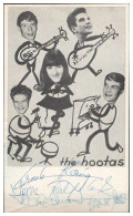 V6210/ The Hootas Aus Hamburg  Beat- Popband Autogramm Autogrammkarte 60er  - Autógrafos