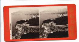 XX19380/ Stereofoto Sorrento Foto  G. Sommer, Napoli Ca.1885 - Altri & Non Classificati