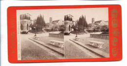 XX19393/ Stereofoto Firenze Piazza Michelangelo Foto  G. Sommer, Napoli Ca.1885 - Altri & Non Classificati