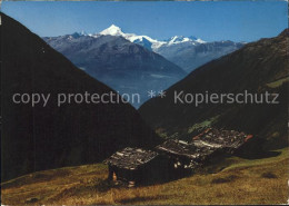 11856186 Loetschental Alphuetten Bei Lauchern Und Hockenalp Weisshorn Diablons D - Autres & Non Classés