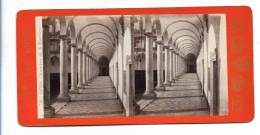 XX19409/ Stereofoto Chiostra Di S. Martino  Foto  G. Sommer, Napoli Ca.1885 - Altri & Non Classificati