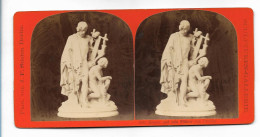 TT0246/ Stereofoto Skulpturen-Gallerie  Homer  J.F.Stiehm, Berlin Ca.1885 - Andere & Zonder Classificatie