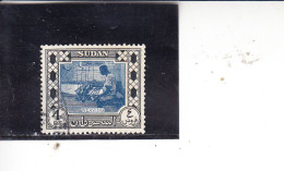 SUDAN  1951 - Yvert  106° -  Serie Corrente - Soudan (1954-...)