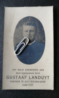 EERW. HEER GUSTAAF LANDUYT ° BOOM 1873 + SINT-ALFONS - GOOR 1937 / PASTOOR MARIAKERKE/ STEENHUFFEL / SINT AMANDS - Imágenes Religiosas