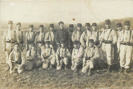 Militaires-ref E101-carte Photo -militaires -militaria -regiment - Dans Le Doubs - - Autres & Non Classés