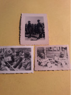 Petit Lot Photos Officiers Luftwaffe / Motards Waffen / Edmund Heines / Ernst Röhm / Allemagne Deutshland Germany - Krieg, Militär