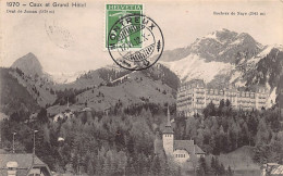 Suisse - Caux (VD) Grand Hôtel - Rochers De Naye - Dent De Jaman- Ed. Phototypie Co 1970 - Sonstige & Ohne Zuordnung