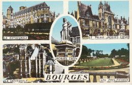 Postcard - Bourges Five Views - Card No.11348  - Very Good - Ohne Zuordnung