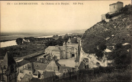 CPA La Roche Guyon Val D’Oise, Schloss, Le Donjon - Andere & Zonder Classificatie