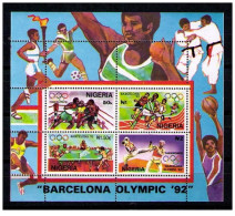 Nigeria 1992 - Olympic Games Barcelona 92 Mnh** - Ete 1992: Barcelone