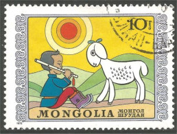 MU-69 Mongolia Goat Chèvre Capri Ziege Flute Musique Music - Musique