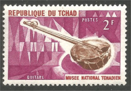 MU-64 Tchad Guitar Guitare Musée Museum Musique Music MNH ** Neuf SC - Musik