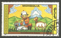 MU-68 Mongolia Mouton Sheep Schaf Flute Musique Music - Musik