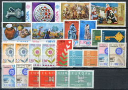 REF093 > TURQUIE < LOT De 25 Valeurs Europa * * Neuf Luxe  MNH * * Cote 40€ - Autres & Non Classés