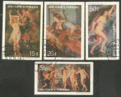 NU-5 St Thomas Rubens Tableaux Religieux Nus Religious Nude Paintings - Religie