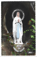 65  Lourdes -  La Vierge Et La Grotte - Lourdes