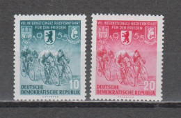 DDR  1955  Mich.Nr.470/71 ** Geprüft - Unused Stamps