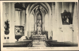 CPA Martigny Les Bains Lothringen Vogesen, Innenraum Der Kirche - Other & Unclassified
