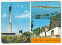 Batina Old Postcard Posted 1982 240510 - Croatia