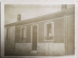 Photo Originale ( 12 Cm Sur 9 Cm) De La Maison Située Au 34 Rue Mozart à Bordeaux Bastide - Bordeaux